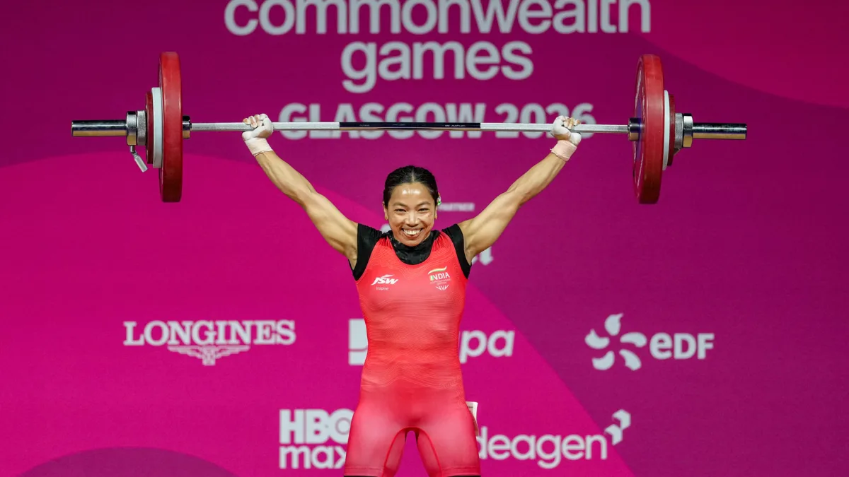 CWG 2026: Mirabai Chanu wins historic third straight Commonwealth Games gold, gives India first title