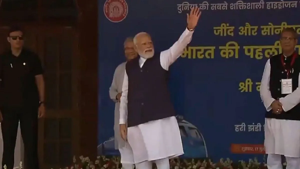 India becomes fifth nation to run hydrogen-powered passenger trains as PM Modi flags off first service