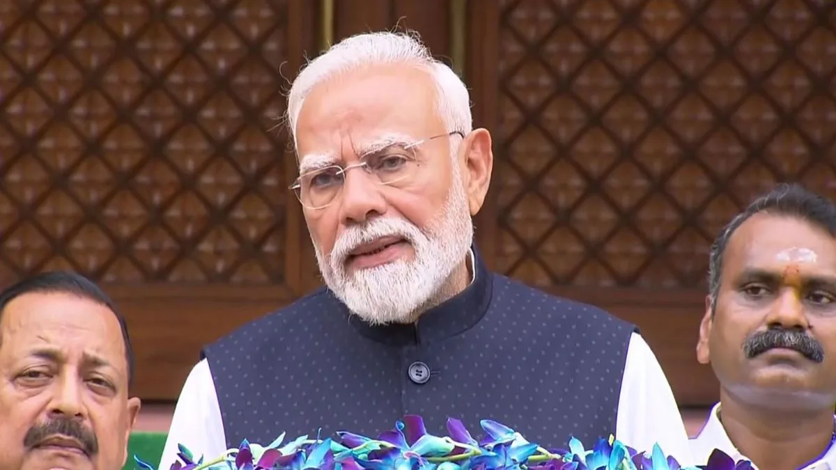 PM Modi takes ’56-year-old youngster’ jibe at Rahul Gandhi, hails Skyroot team ahead of Monsoon Session