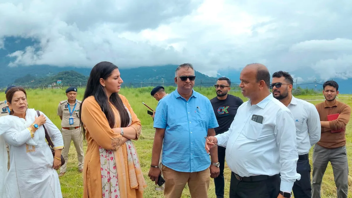 Pakyong DC asks Airport Authority of India to prioritise drainage, slope protection