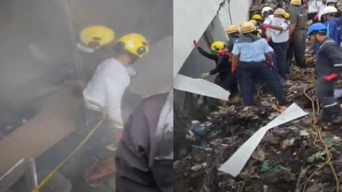 Several feared trapped after building collapse in Maharashtra’s Pimpri Chinchwad