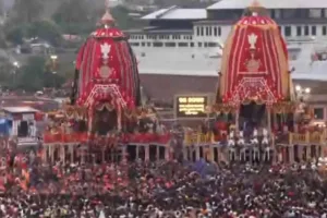 One killed, several hospitalised after stampede-like situation during Jagannath Rath Yatra in Puri