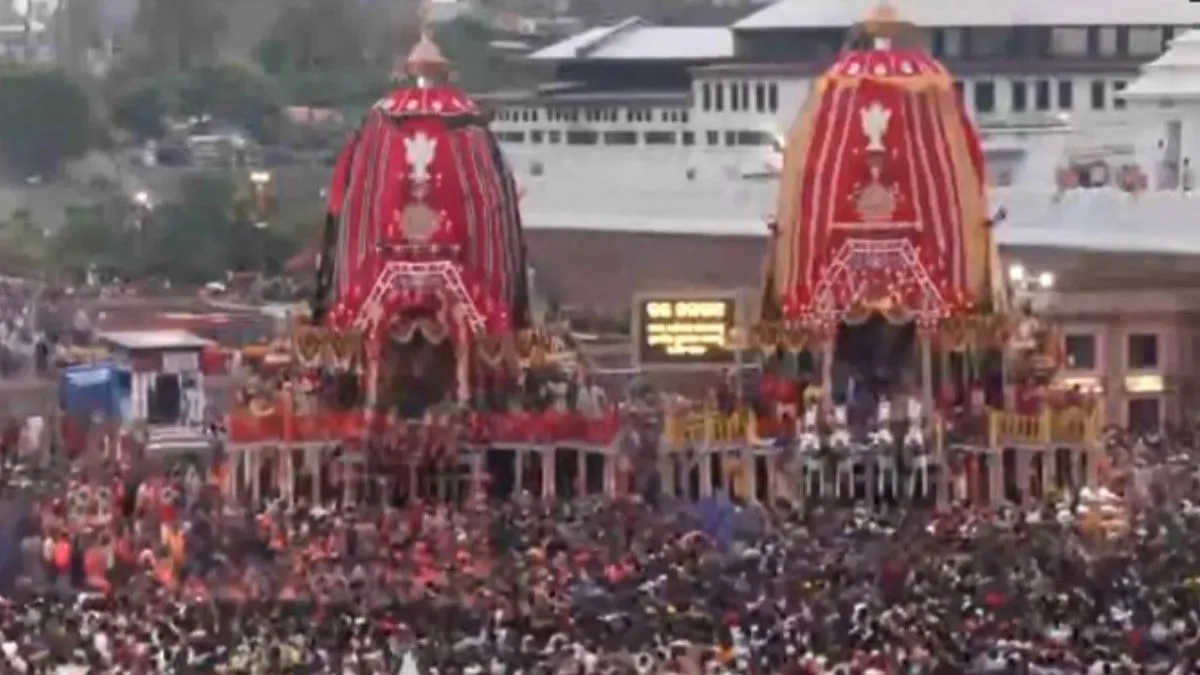 One killed, several hospitalised after stampede-like situation during Jagannath Rath Yatra in Puri