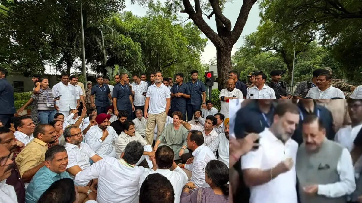 ‘Govt accepted Rahul’s demand, but he backtracked’: Jitendra Singh on talks with Congress leader during protest outside PM House