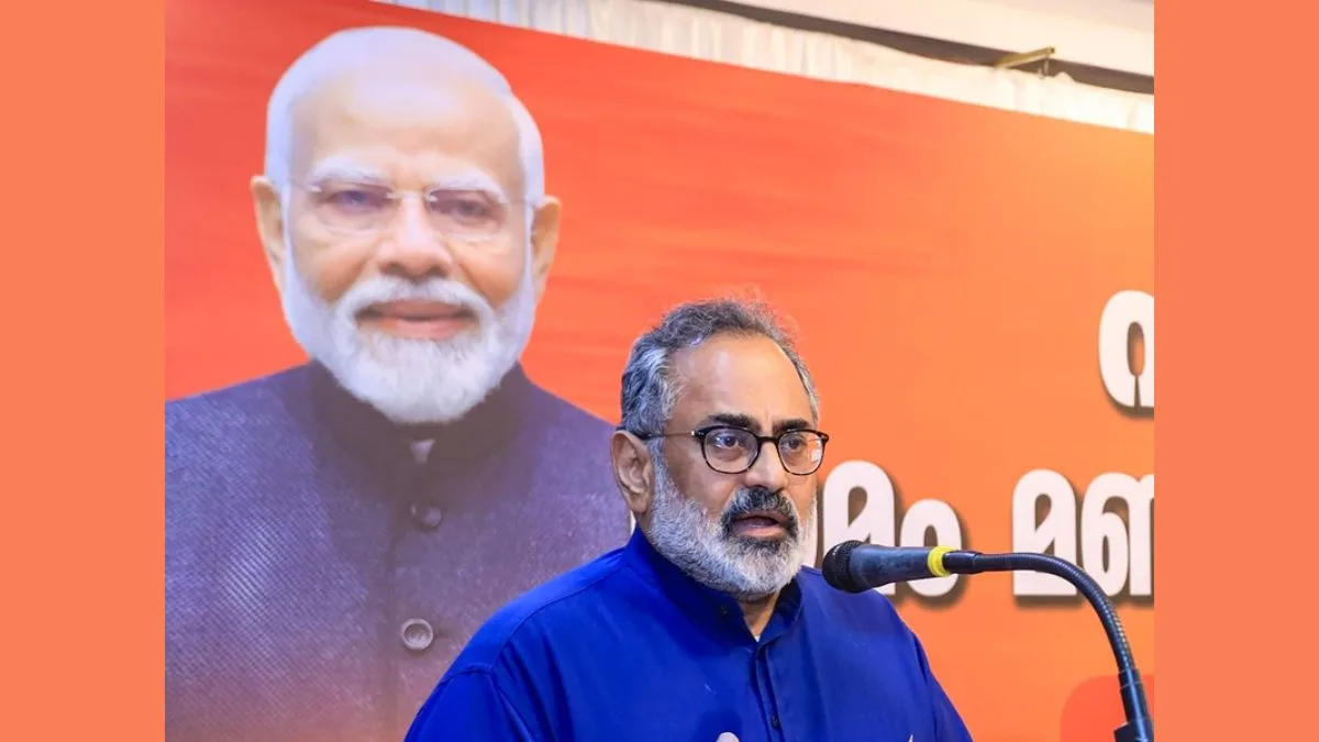 ‘Time to walk the talk’: Rajeev Chandrasekhar targets VD Satheesan over Vizhinjam Port project