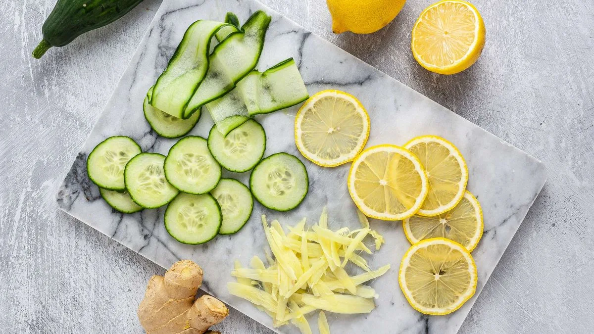 Relief from summer suffocation: The old cucumber, rock salt and lemon trick