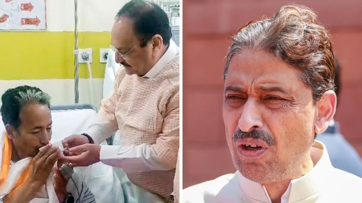 ‘How low can Congress stoop’: BJP blasts Congress over Imran Masood’s ‘deal’ swipe at Sonam Wangchuk
