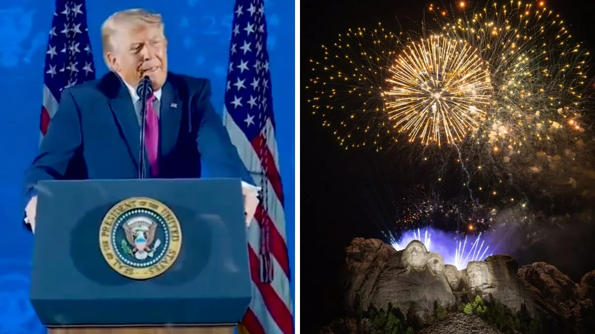 Trump calls Communism America’s greatest threat, bigger than Pearl Harbor and 9/11, at Mount Rushmore on America’s 250th anniversary