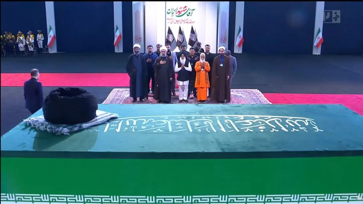 WATCH: Indian delegation pays tribute to Ayatollah Ali Khamenei in Iran