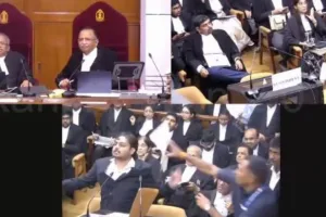 Man creates ruckus in Supreme Court, hurls papers and abuses CJI