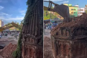 WATCH: 500-year-old Hindu temple demolished in Bangladesh ‘on Tarique Rahman’s orders’