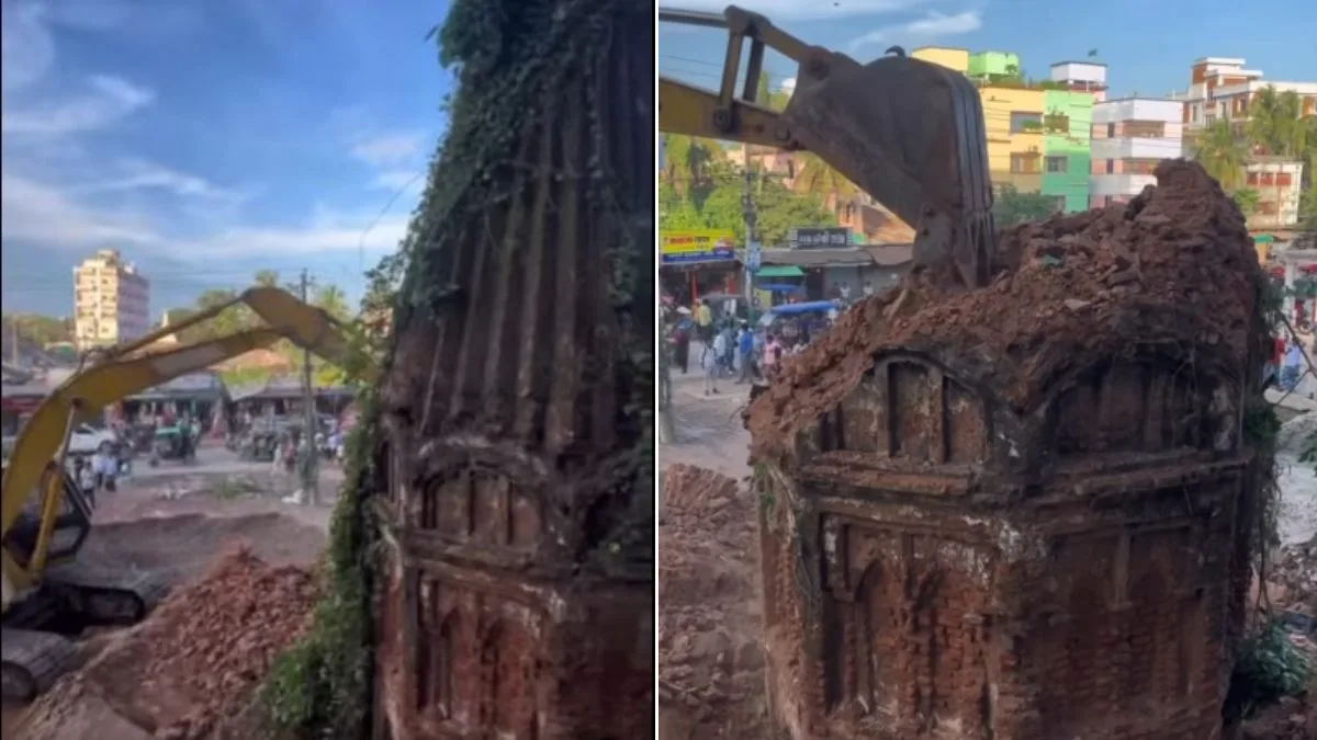 WATCH: 500-year-old Hindu temple demolished in Bangladesh ‘on Tarique Rahman’s orders’