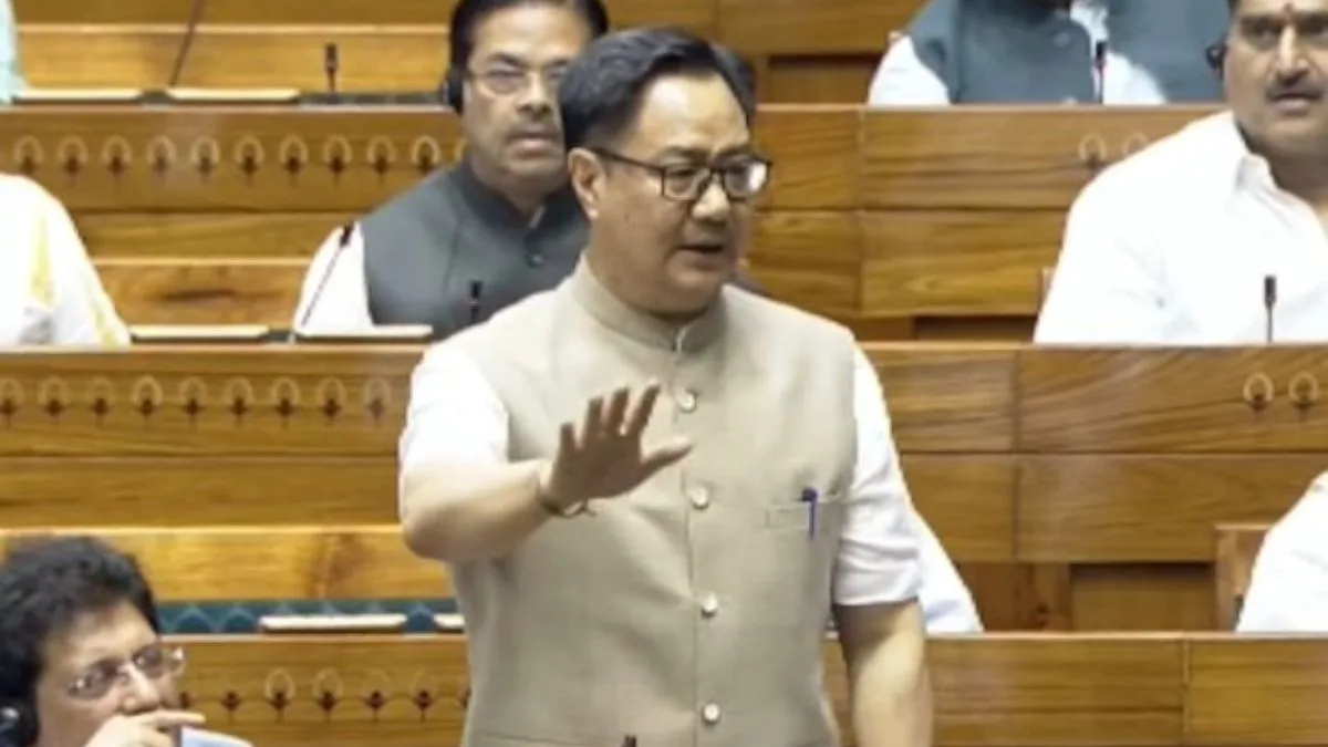 ‘Centre ready for meaningful discussion regarding the future of youth’: Kiren Rijiju hits back at Opposition