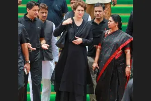 ‘Democracy is finished’: Priyanka Gandhi Vadra says Opposition not being allowed to speak in Parliament