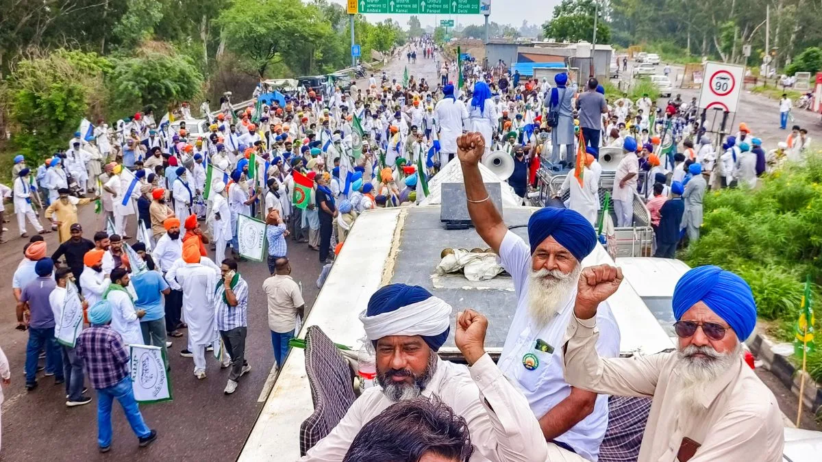 Haryana blocks Punjab farmers’ Delhi march over proposed US trade deal; BJP says no agreement yet