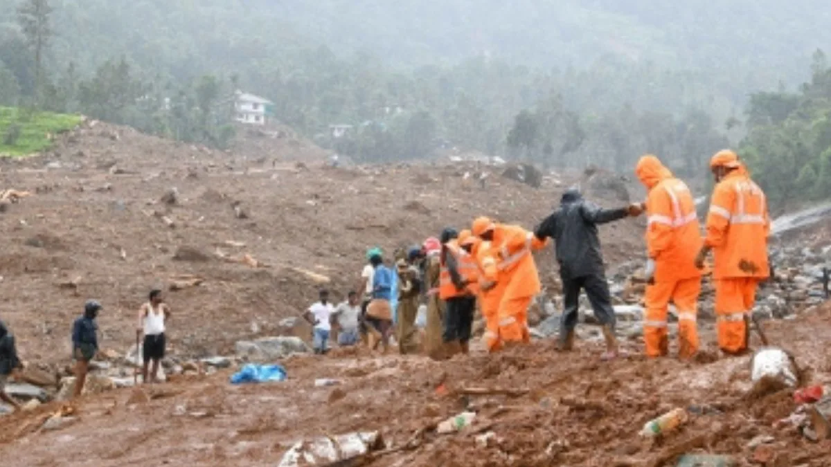 One killed, seven missing in rain-triggered Wayanad landslide; havoc caught on tape