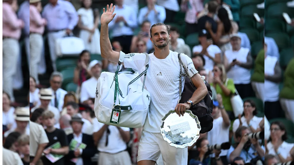 ‘I don’t really like you anymore’: Alexander Zverev’s playful jab at Jannik Sinner after Wimbledon loss