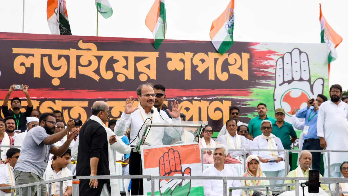 Congress will come to power at Centre in 2029 under Rahul’s leadership: Adhir at Martyr’s Days rally