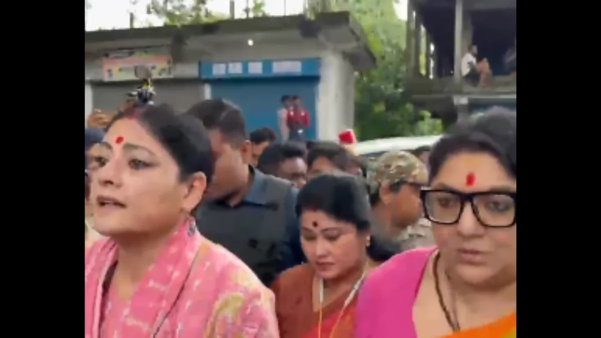 Agnimitra, Locket meet Baruipur victim’s family, says ‘No one will be spared’
