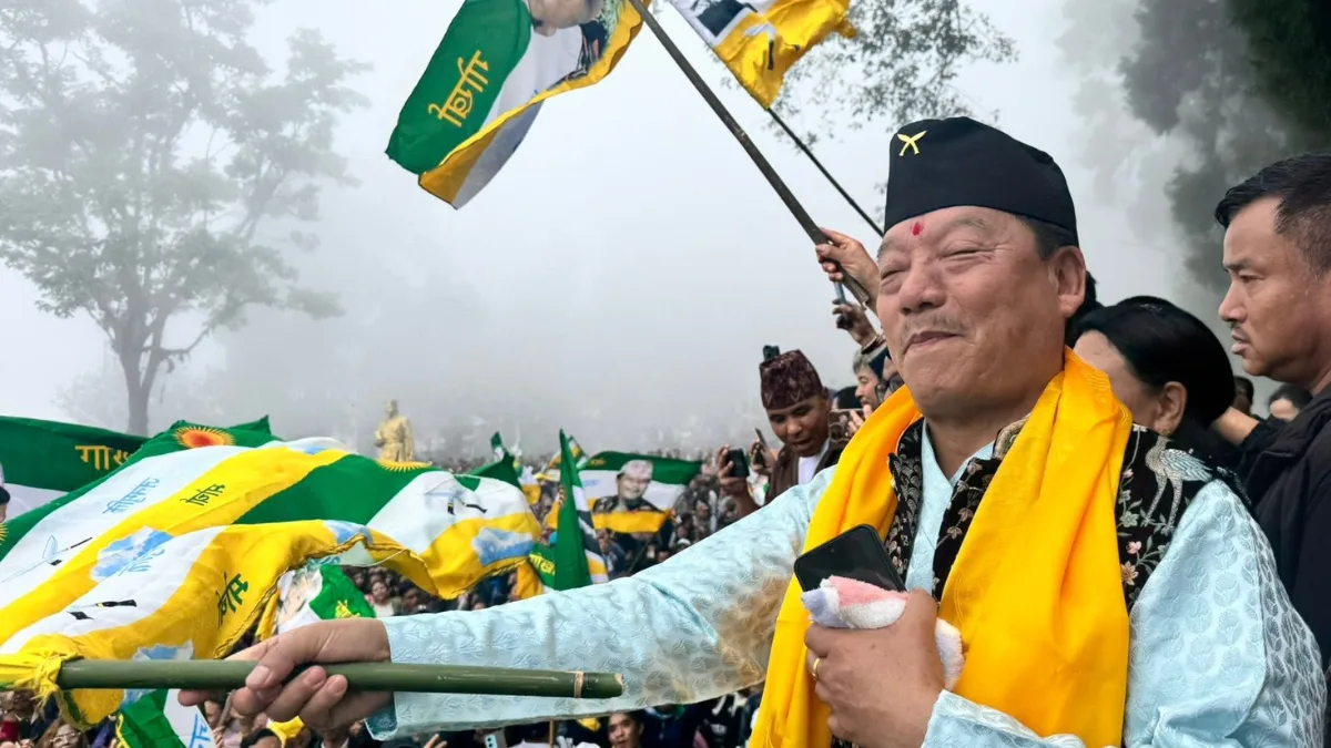 Bimal Gurung reiterates ‘permanent political solution’ for Gorkhaland, Union Territory
