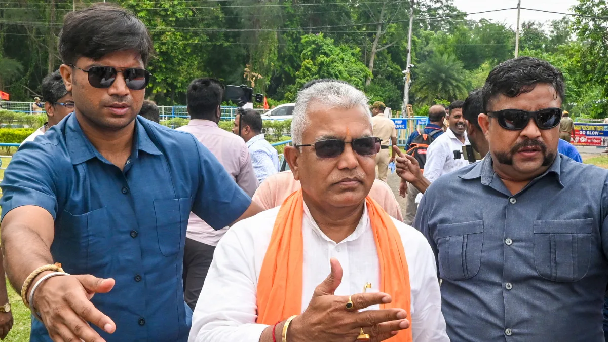 ‘If you have courage, go to Brigade’: Dilip Ghosh dares Mamata over July 21 rally