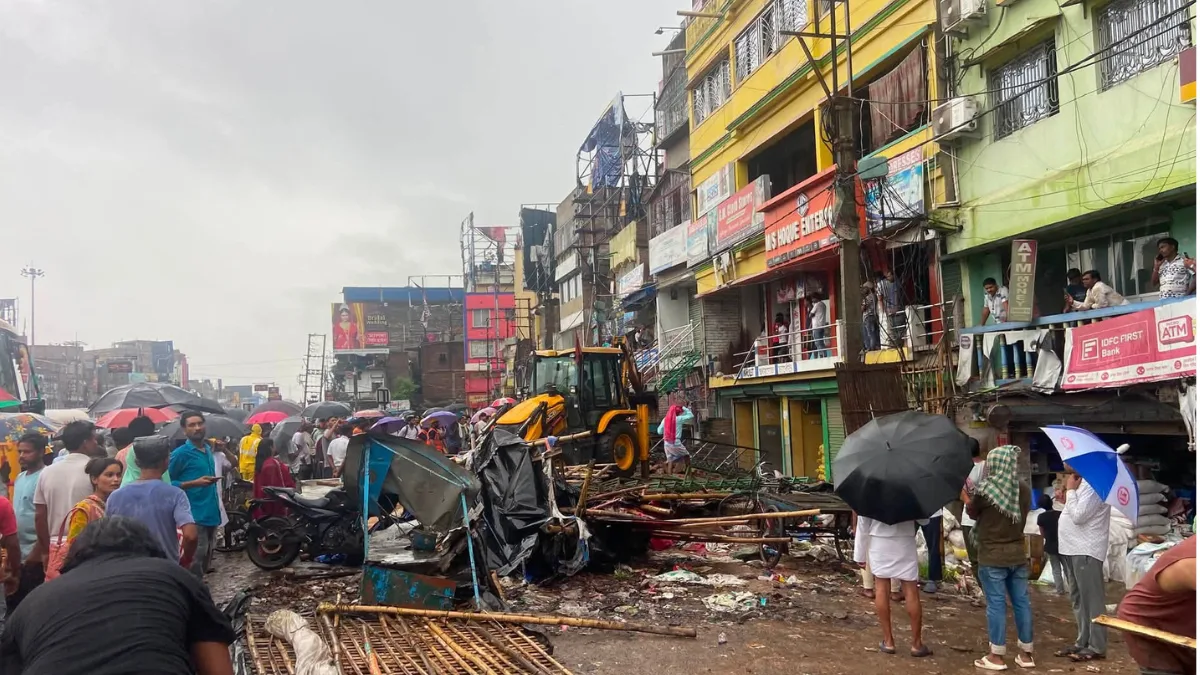 Railway eviction drive rekindles political battle in Siliguri, residents demand ‘rehabilitation first’