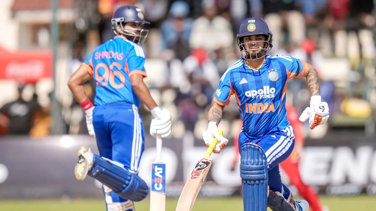 India vs Zimbabwe 2nd T20I: Ishan Kishan, Tilak Varma power India to 90-run win; seal series 2-0