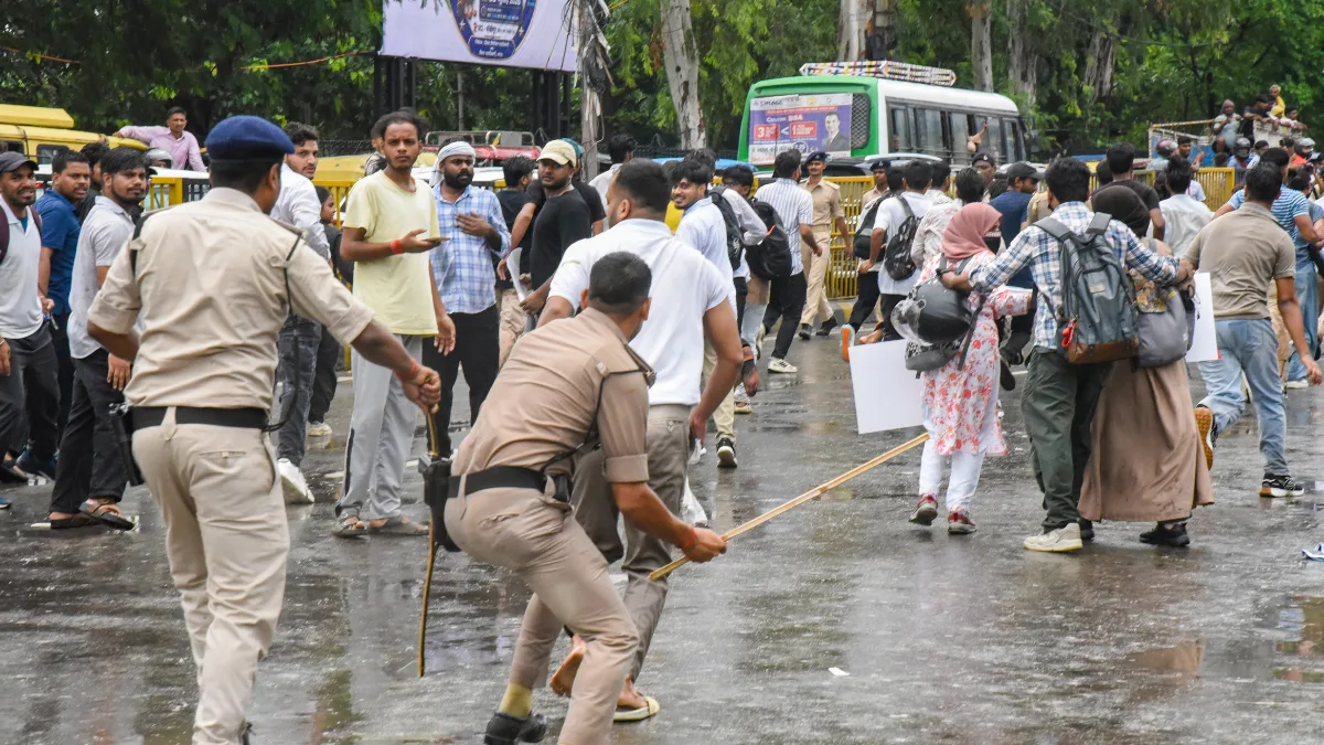 Bihar Assembly erupts over Patna student protest; Opposition slams police lathi-charge