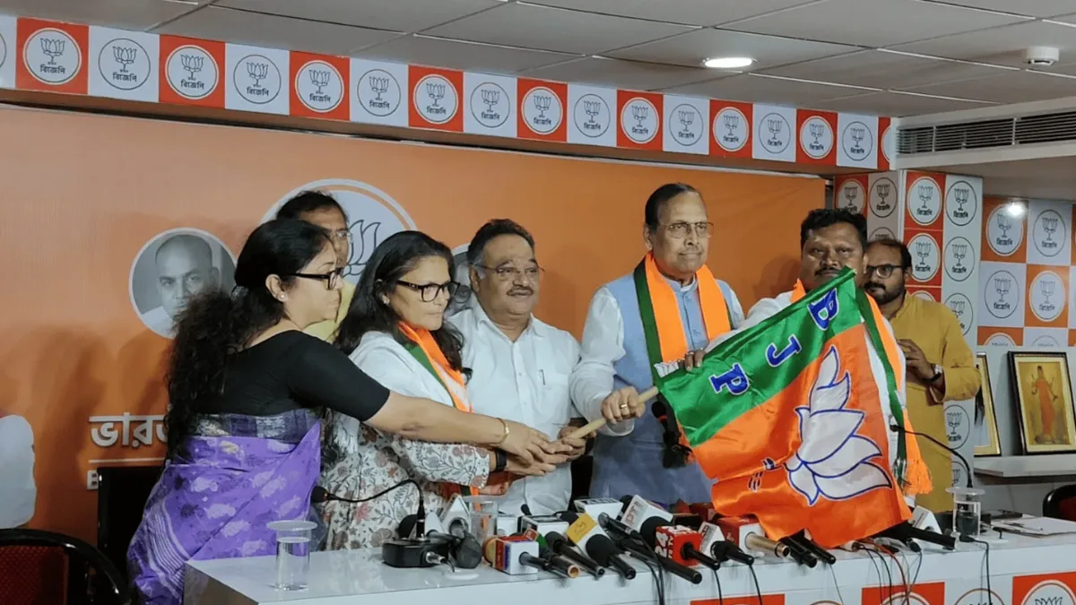 New BJP entrants Sukhendu, Prakash, Sushmita file nominations to Rajya Sabha by-elections from Bengal